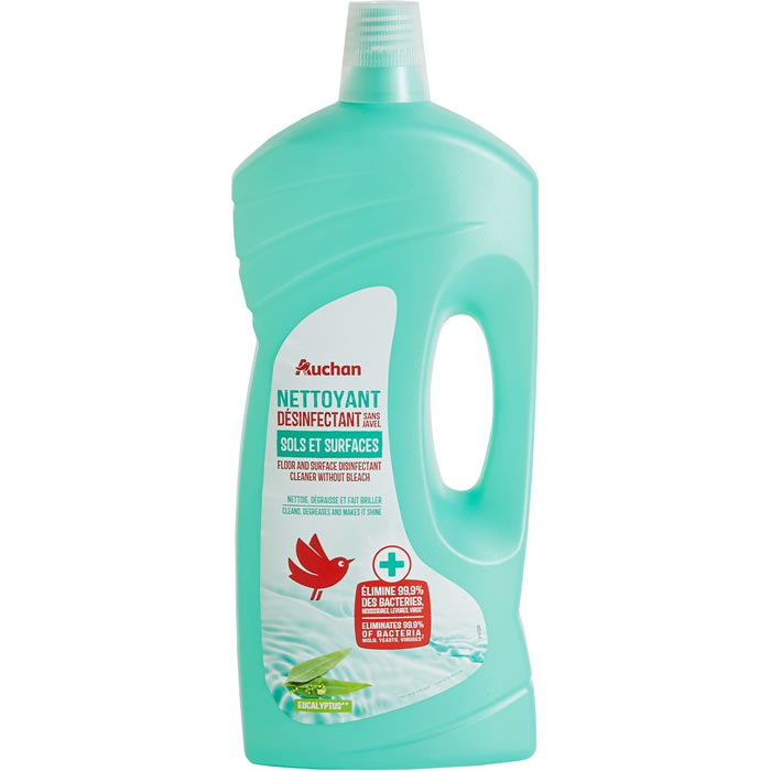 AUCHAN Nettoyant désinfectant multi-usages à l'eucalyptus