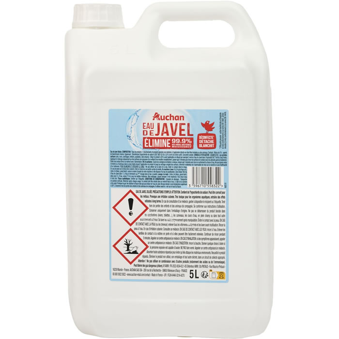 AUCHAN Eau de javel