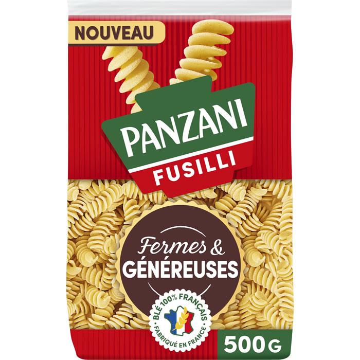 PANZANI Fermes & Généreuses Fusilli