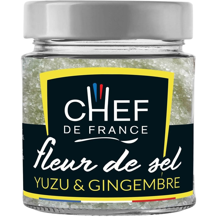 CHEF DE FRANCE Fleur de sel de Guérande Yuzu et gingembre