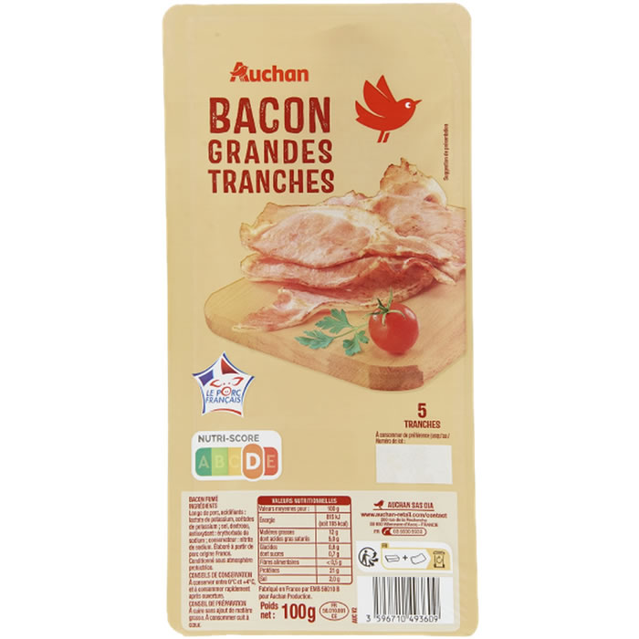 AUCHAN Bacon