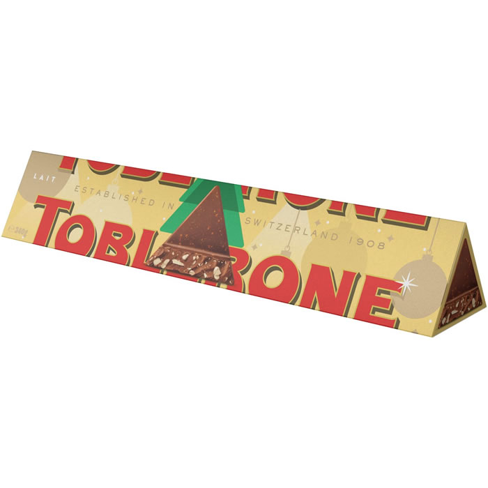 TOBLERONE Barre chocolatée au lait et nougat