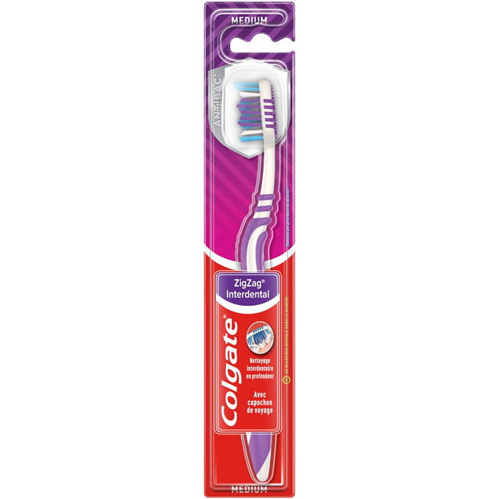 COLGATE Brosse à dents medium