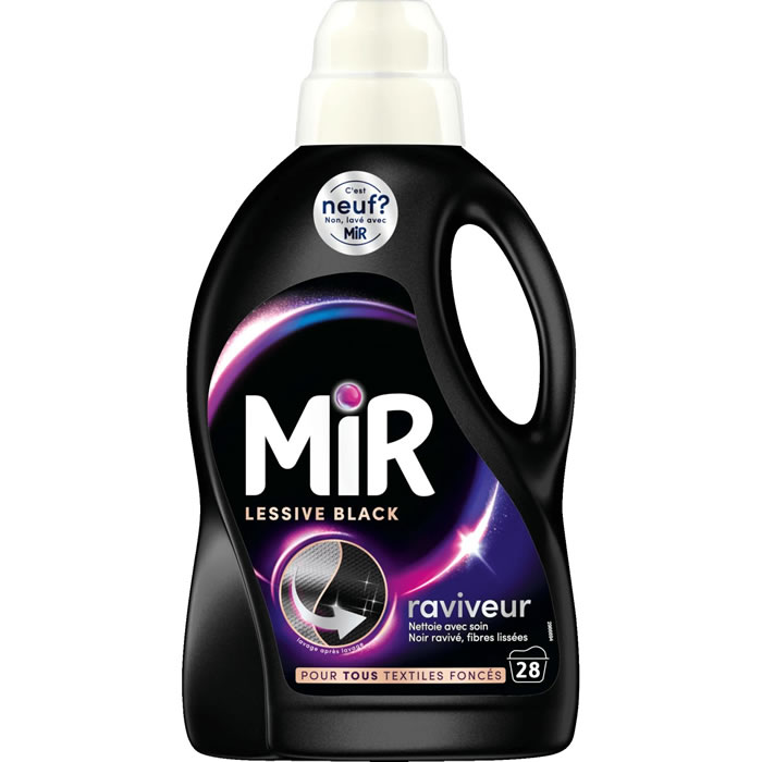 MIR Black Lessive liquide pour linge noir et foncé