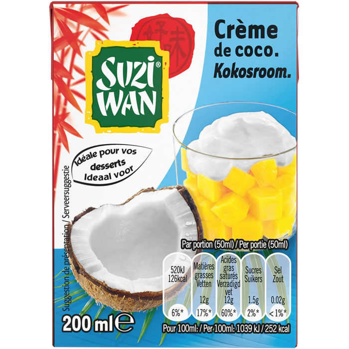 SUZI-WAN Crème de coco