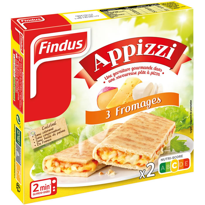FINDUS Appizzi 3 fromages