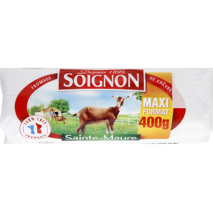 SOIGNON Bûche de fromage de chèvre Sainte-Maure de Touraine