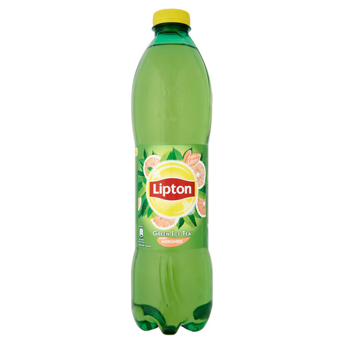LIPTON Green Ice Tea Thé glacé aromatisé aux agrumes