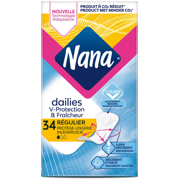 NANA Dailies Fraîcheur & Protection Protège-slips normal