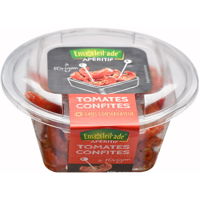 ENSOLEIL'ADE Tomates confites à l'origan - sans conservateurs