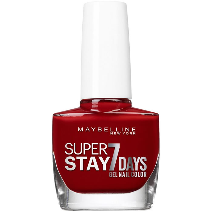 GEMEY MAYBELLINE Tenue & Strong Pro Vernis à ongles rouge profond N06