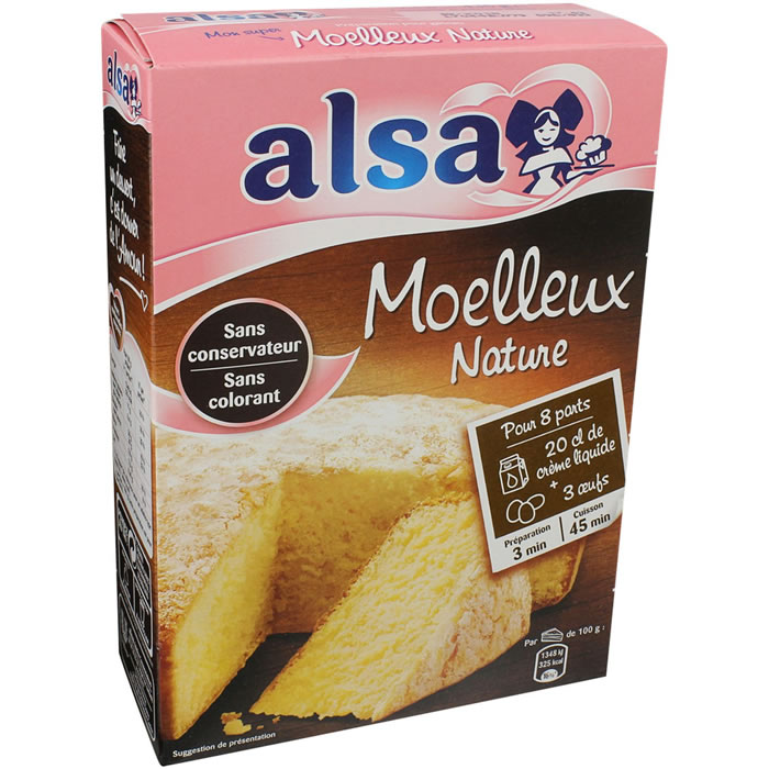 ALSA Mamie Gâteau Préparation pour gâteau Incroyablement moelleux