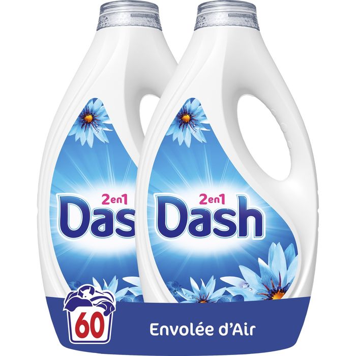 DASH Lessive liquide 2 en 1 envolée d'air