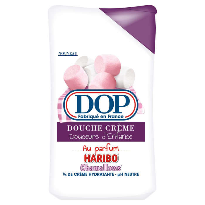 DOP Douceurs d'Enfance Crème douche parfum haribo et chamallows