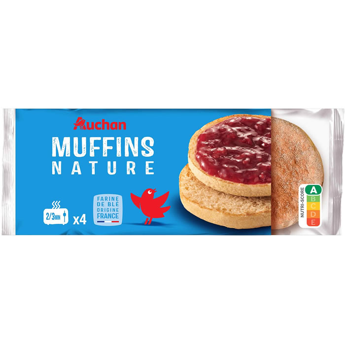 AUCHAN Muffins nature