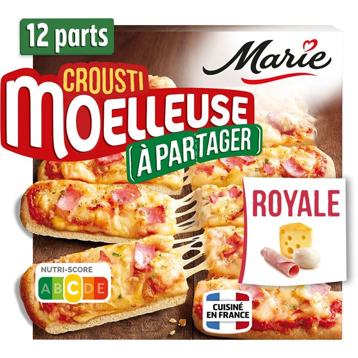 MARIE CroustiMoelleuse Pizza jambon et fromage à partager