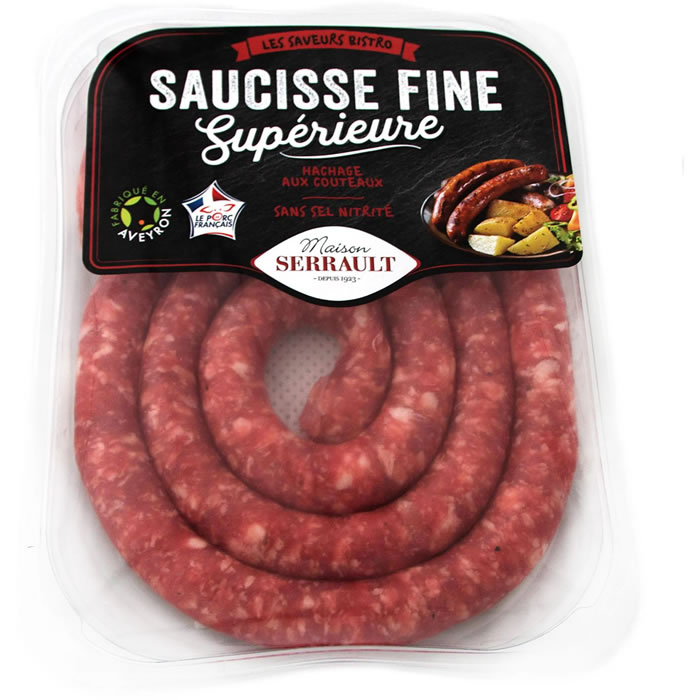 MAISON SERRAULT Saucisse fine supérieure