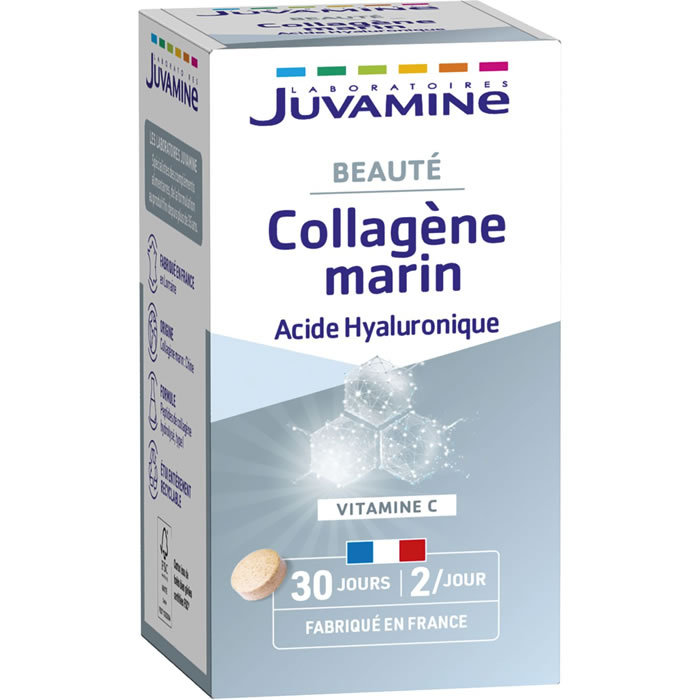 JUVAMINE Complément alimentaire collagène marin acide hyaluronique
