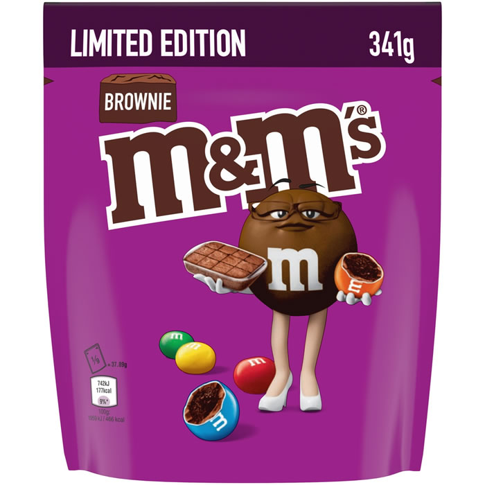 M&M'S Cacahuètes enrobées de brownie