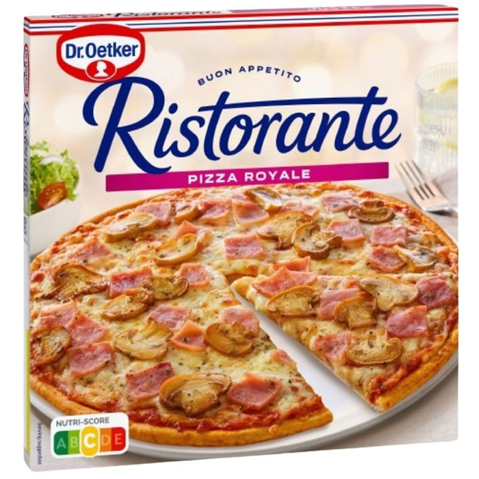 RISTORANTE Dr. Oetker Pizza royale jambon, champignons et fromage