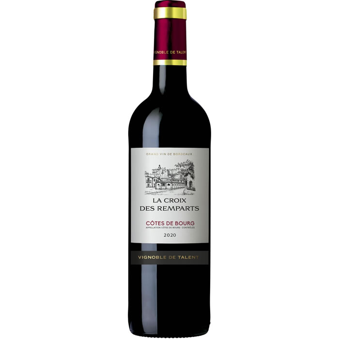 CÔTES DE BOURG La Croix Des Remparts Vin rouge AOP