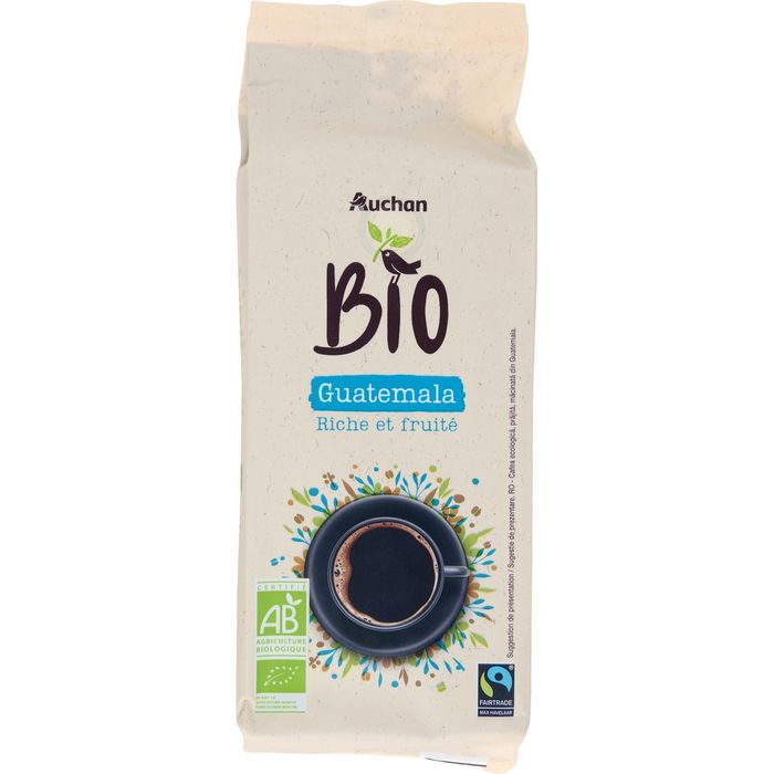 AUCHAN Guatemala Café moulu bio