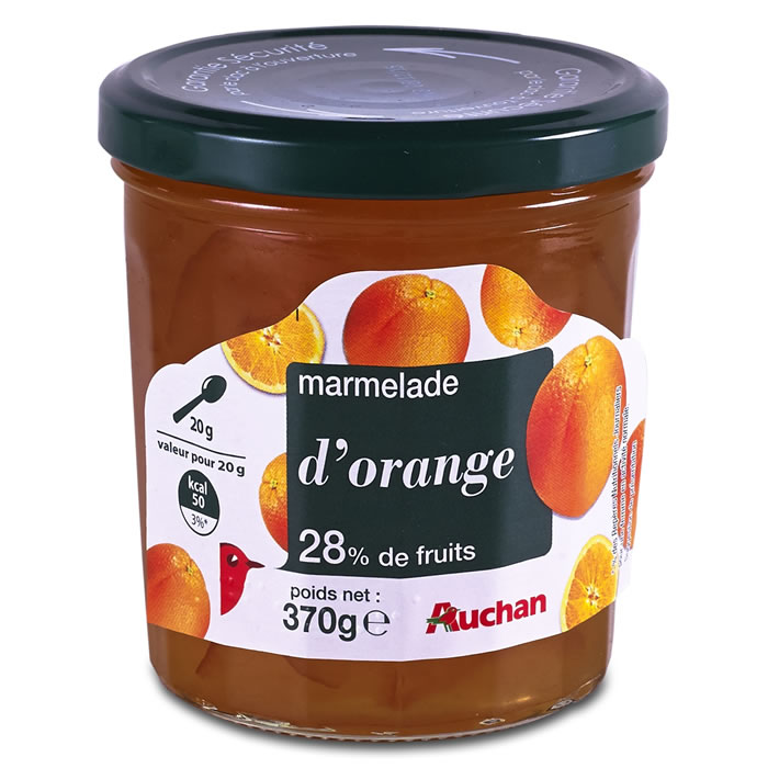 AUCHAN Marmelade d'orange