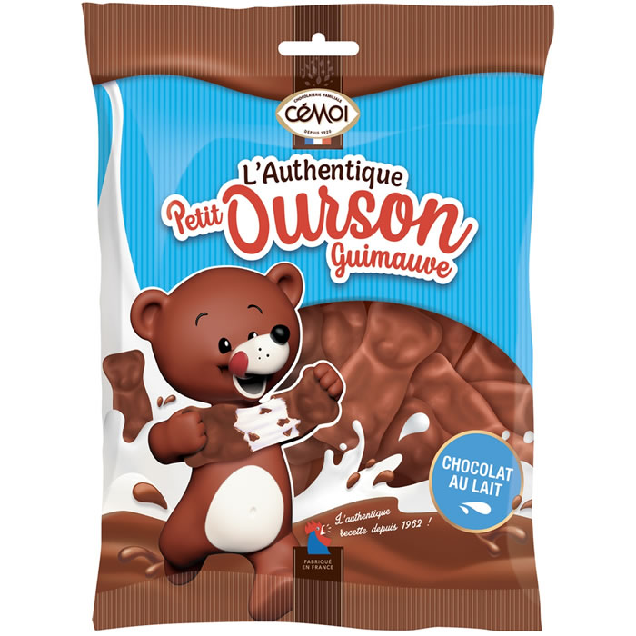 CEMOI Guimauves oursons au chocolat
