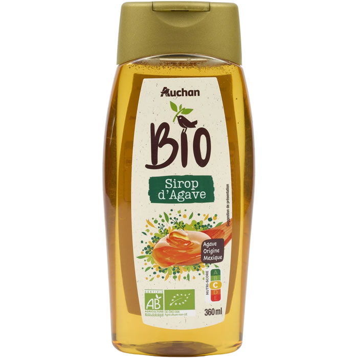 AUCHAN Sirop d'agave bio