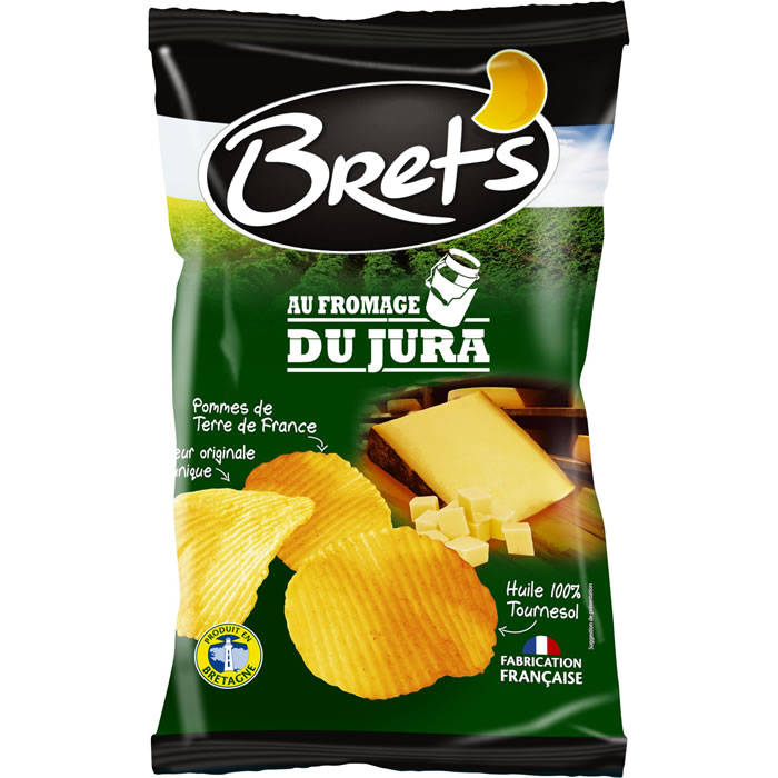 BRET'S Chips saveur fromage du Jura