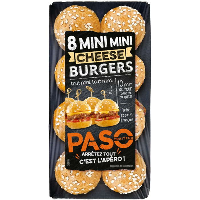 PASO TRAITEUR Mini Cheeseburger