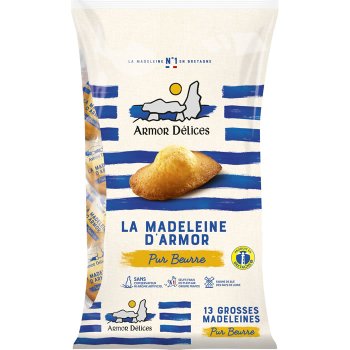 ARMOR DELICES Madeleines pur beurre