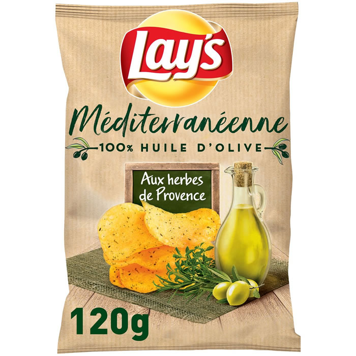 LAY'S Chips à la méditerranéenne aux herbes de Provence