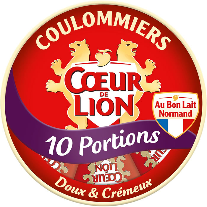 COEUR DE LION Coulommiers en portions