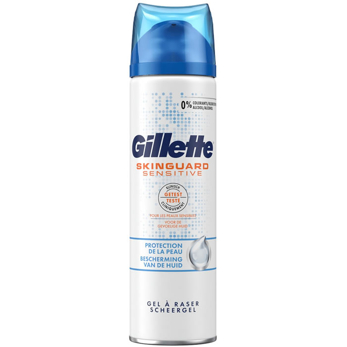 GILLETTE Skinguard Sensitive Gel à raser