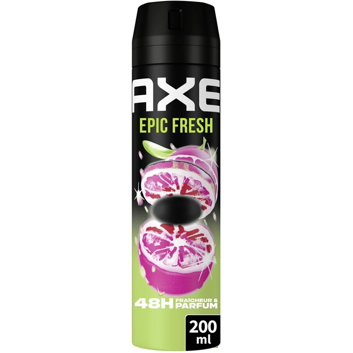 AXE Epic Fresh Déodorant spray homme ananas tropical et pamplemousse 48h