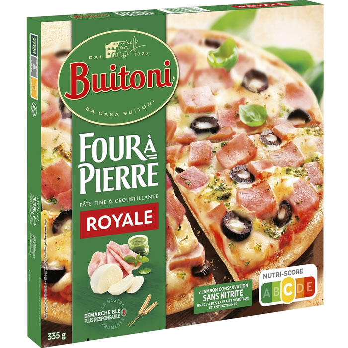 BUITONI Four à Pierre Pizza royale