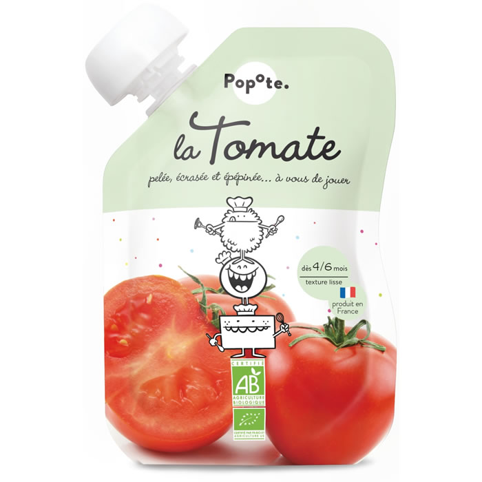 POPOTE Purée de tomate bio dès 4 mois