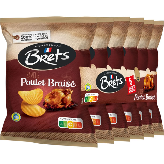 BRET'S Chips goût poulet braisé