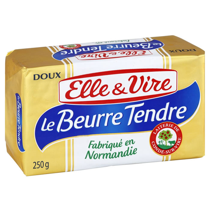 ELLE&VIRE Le Beurre Tendre Beurre doux