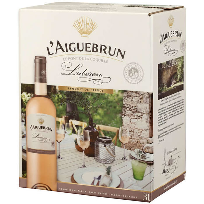 LUBERON L'Aiguebrun Vin rosé AOP