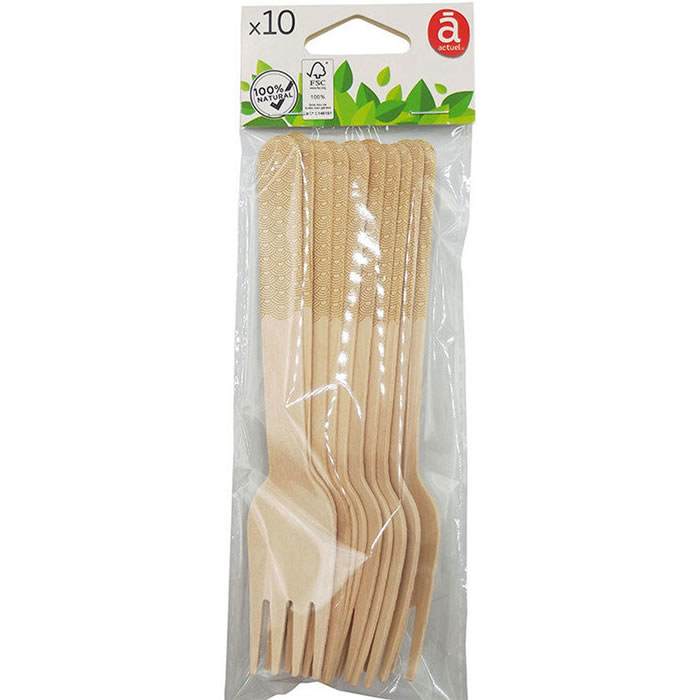 ACTUEL Fourchettes en bois