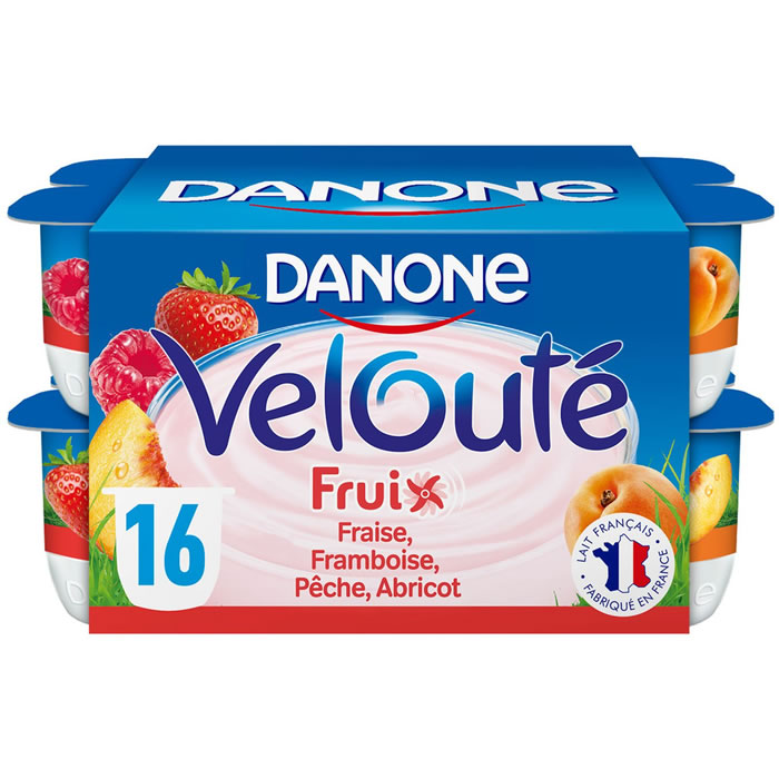 DANONE Velouté Fruix Yaourts brassés aux fruits