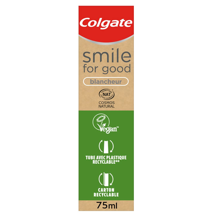 COLGATE Smile for good Smile for good Dentifrice Naturel blancheur