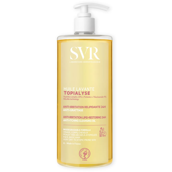 SVR Topialyse Huile lavante hydratante et anti irritation
