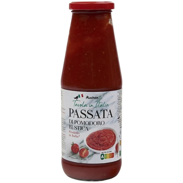 AUCHAN Tavola in Italia Purée de tomates
