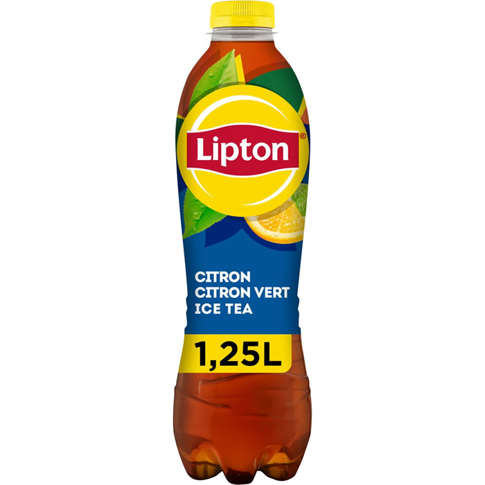 LIPTON Ice Tea Thé glacé aromatisé au citron vert