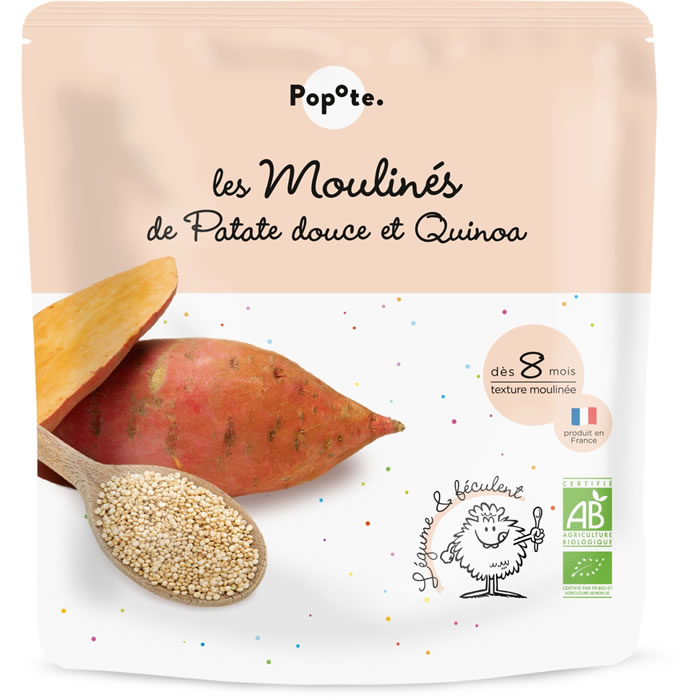 POPOTE Purée de patate douce et quinoa dès 8 mois