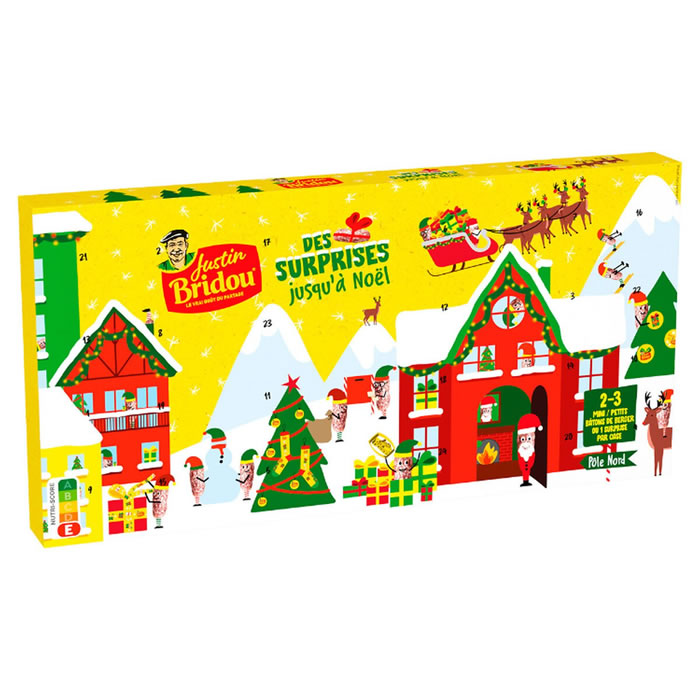 JUSTIN BRIDOU Calendrier de l'Avent saucissons