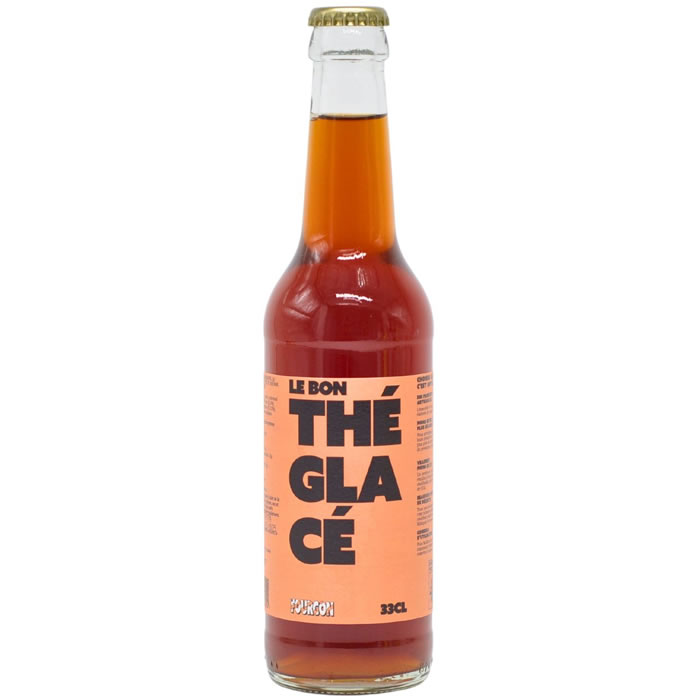 LE FOURGON Thé noir glacé aromatisé à la pêche